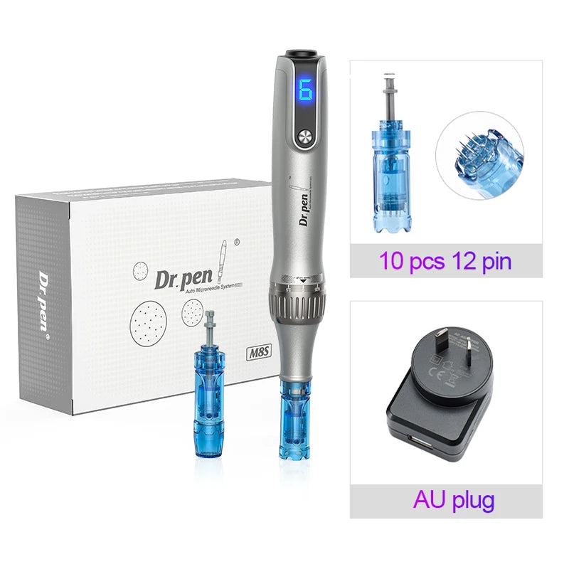 Dr. Pen M8S Wireless Microneedling Pen Kit | At-Home Skin Care Tool