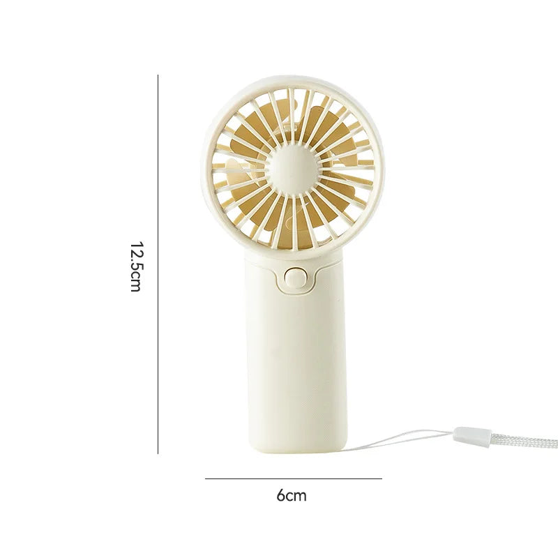 Portable Handheld Mini Fan | Pocket-Size Personal Cooling Fan | Battery Powered