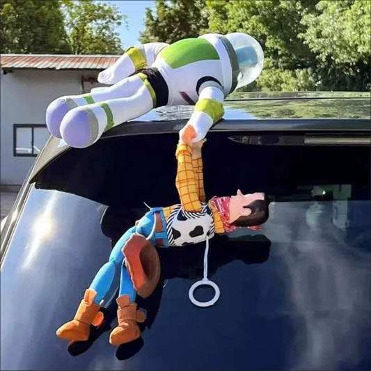 Toy Story Sheriff Woody & Buzz Lightyear Plush Doll | Car Hanging Decoration Toy 20–43cm