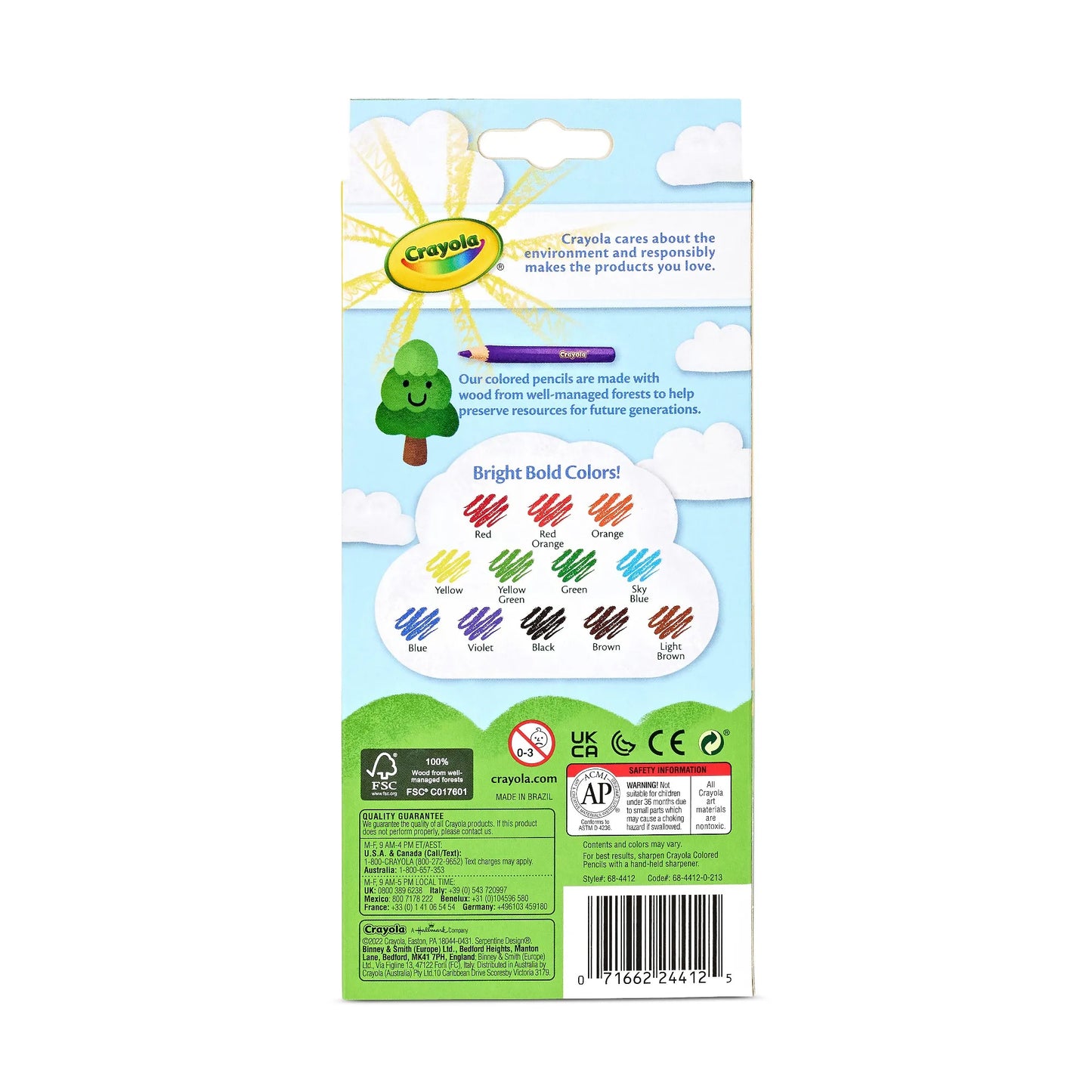 Crayola 24ct Erasable Colored Pencils — Pre-Sharpened, Vibrant Colors for Kids