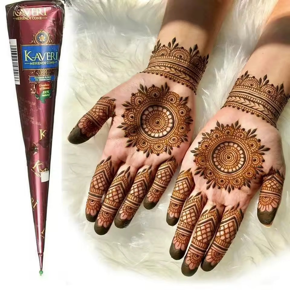 Organic Henna Powder – 100% Natural & Chemical-Free | 1pc or 3pc Set