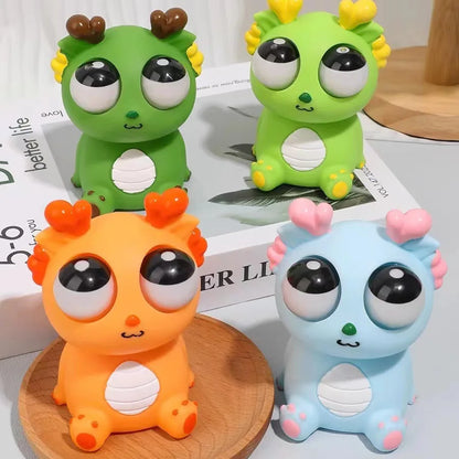 Children'S Pool Bath Toys Squeeze Octopustoys and Dragon Dolls That Stare into Given as Birthday Presents to Relieve Stress