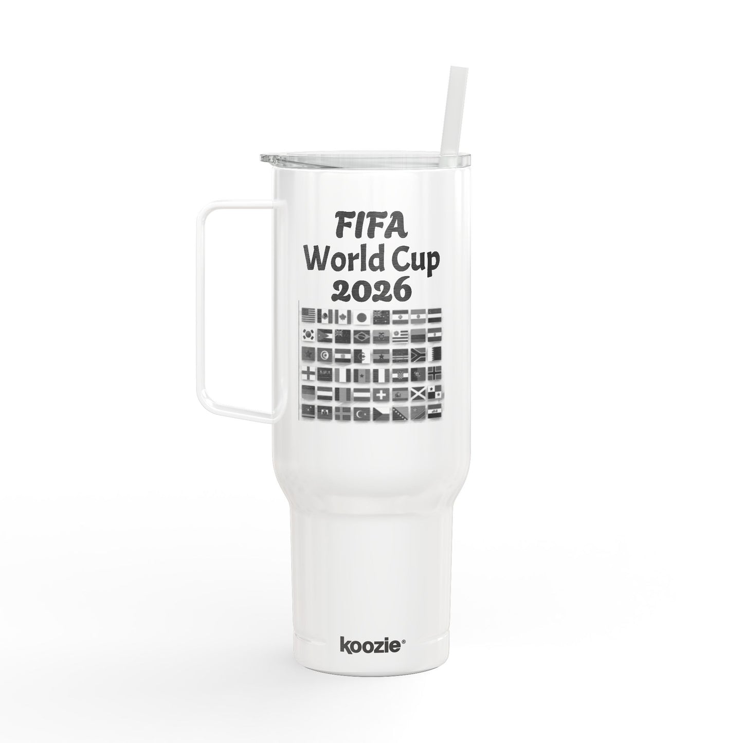 40oz FIFA World Cup 2026 Engraved Insulated Tumbler – Official Fan Travel Mug