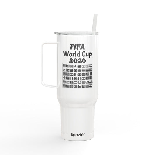 40oz FIFA World Cup 2026 Engraved Insulated Tumbler – Official Fan Travel Mug