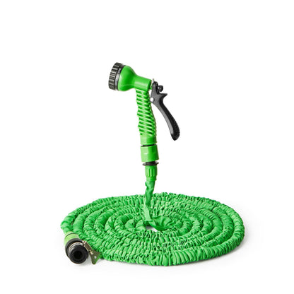Expandable Garden Hose with 7-Pattern Spray Gun | Telescopic & Lightweight
