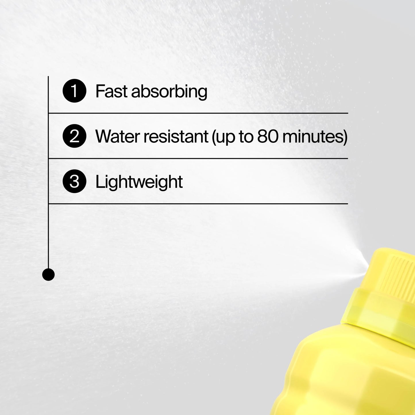 Beach Defense SPF 70 Spray De Protector Solar Corporal, Esenciales De Playa Cuidado Solar, 6.5 Oz