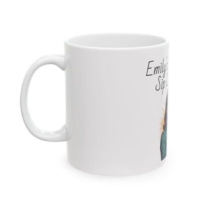 Personalized Coffee Mug – Custom Name Mug | Sip Sip Hooray Ceramic Cup (11oz & 15oz)