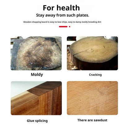 Titanium Cutting Boards - 100% Pure Titanium Cutting Boards for Kitchen, Double-Sided Food Grade Cutting Board, Cutting Edge Hygiene & Durability, for Meat Fruit & Vegetable