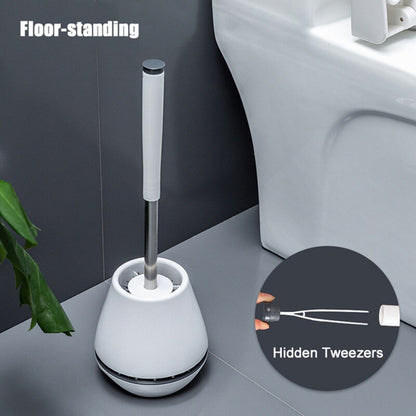 Silicone TPR Toilet Brush 2 in 1