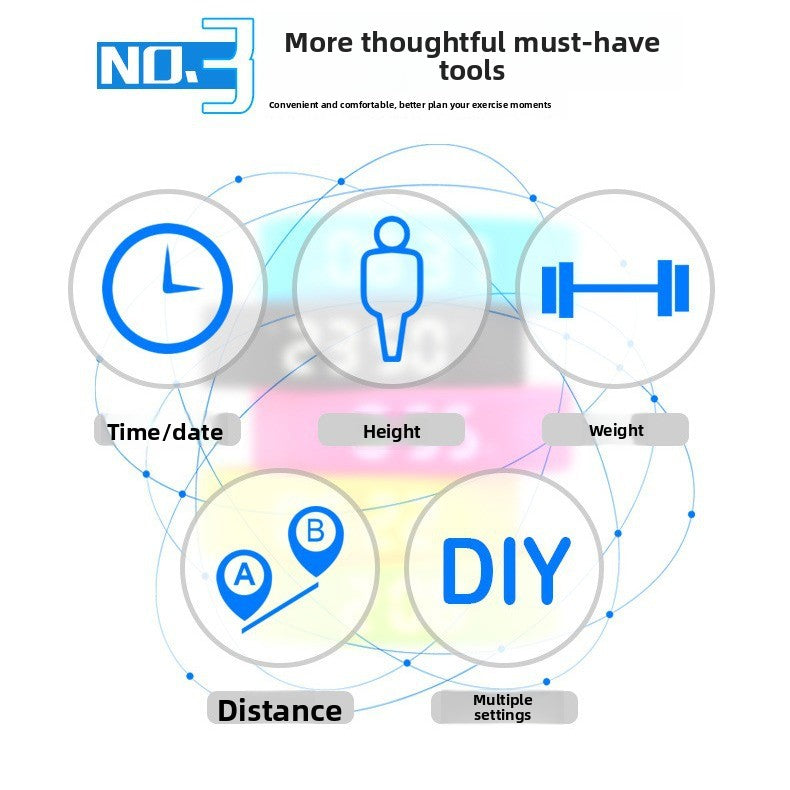 Smart Bracelet with Round Display