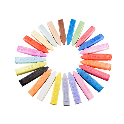 (2 Pack)  Washable Sidewalk Chalk, 24 Ct, Outdoor Toys, Easter Basket Stuffers, Summer Activities for Kids, Arts and Crafts, Easter Gifts for Kids, Ages 4+