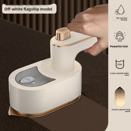 2-in-1 foldable garment steamer