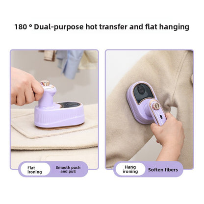 2-in-1 foldable garment steamer