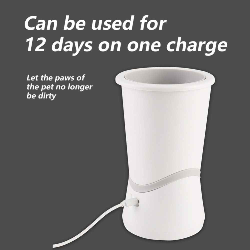 Pet Foot Scrubber Wipe-free Electric Automatic