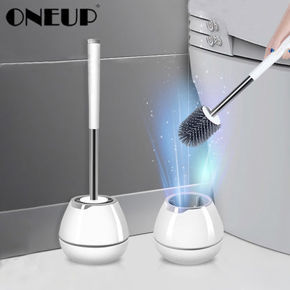 Silicone TPR Toilet Brush 2 in 1