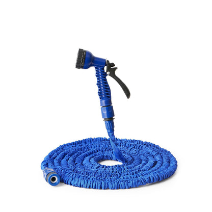Expandable Garden Hose with 7-Pattern Spray Gun | Telescopic & Lightweight