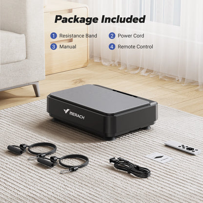 MERACH Vibration Plate Exercise Machine Fat Burning Weight Loss