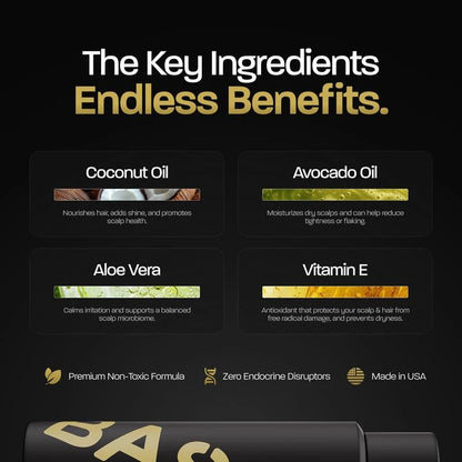 BASED Bodyworks Hydrating Shampoo & Conditioner Duo – Clean Formula for All Hair Types