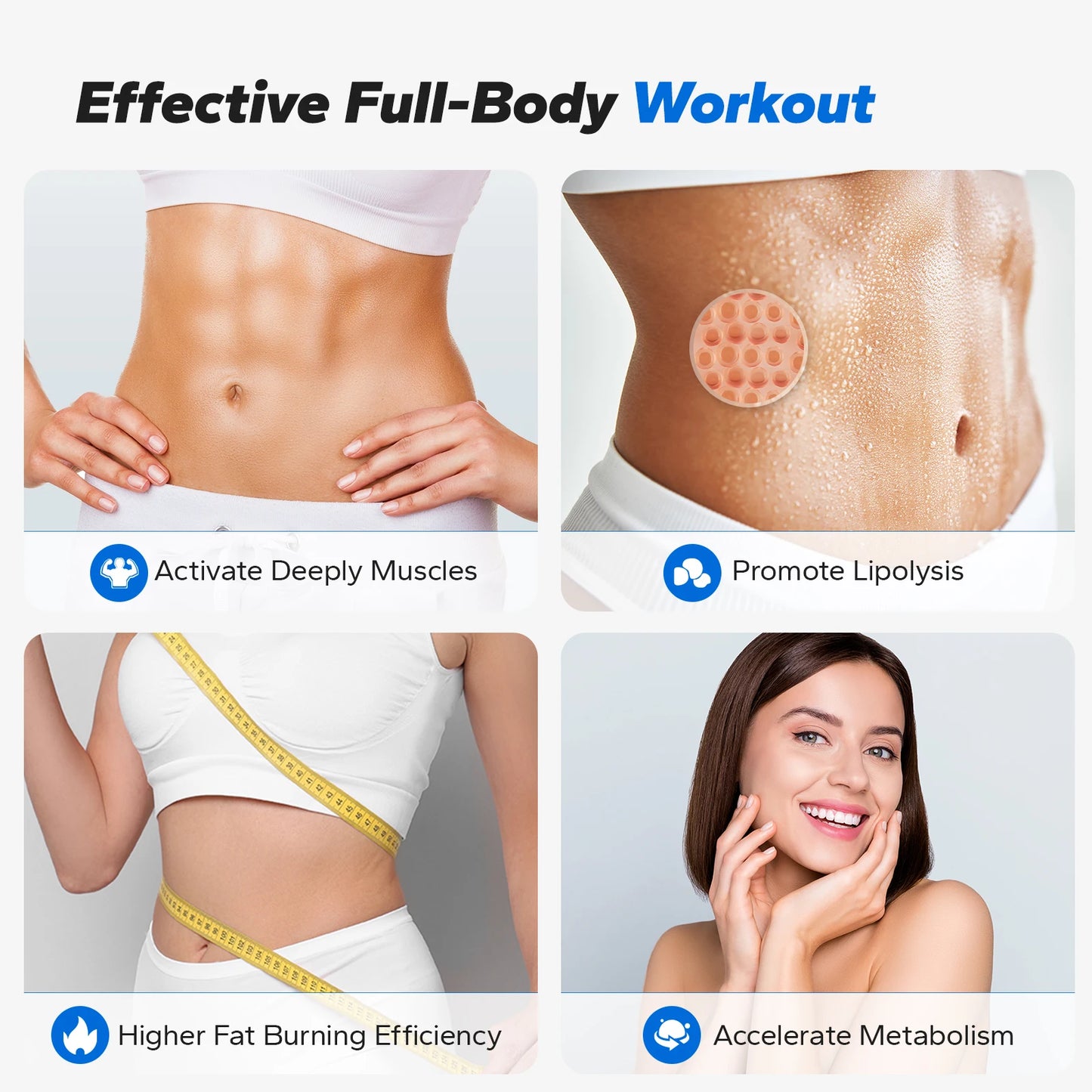 MERACH Vibration Plate Exercise Machine Fat Burning Weight Loss