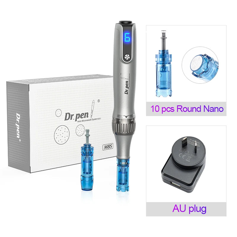 Dr. Pen M8S Wireless Microneedling Pen Kit | At-Home Skin Care Tool
