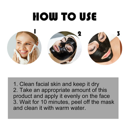 Charcoal Deep Cleansing Mask Hydrating Moisturizing