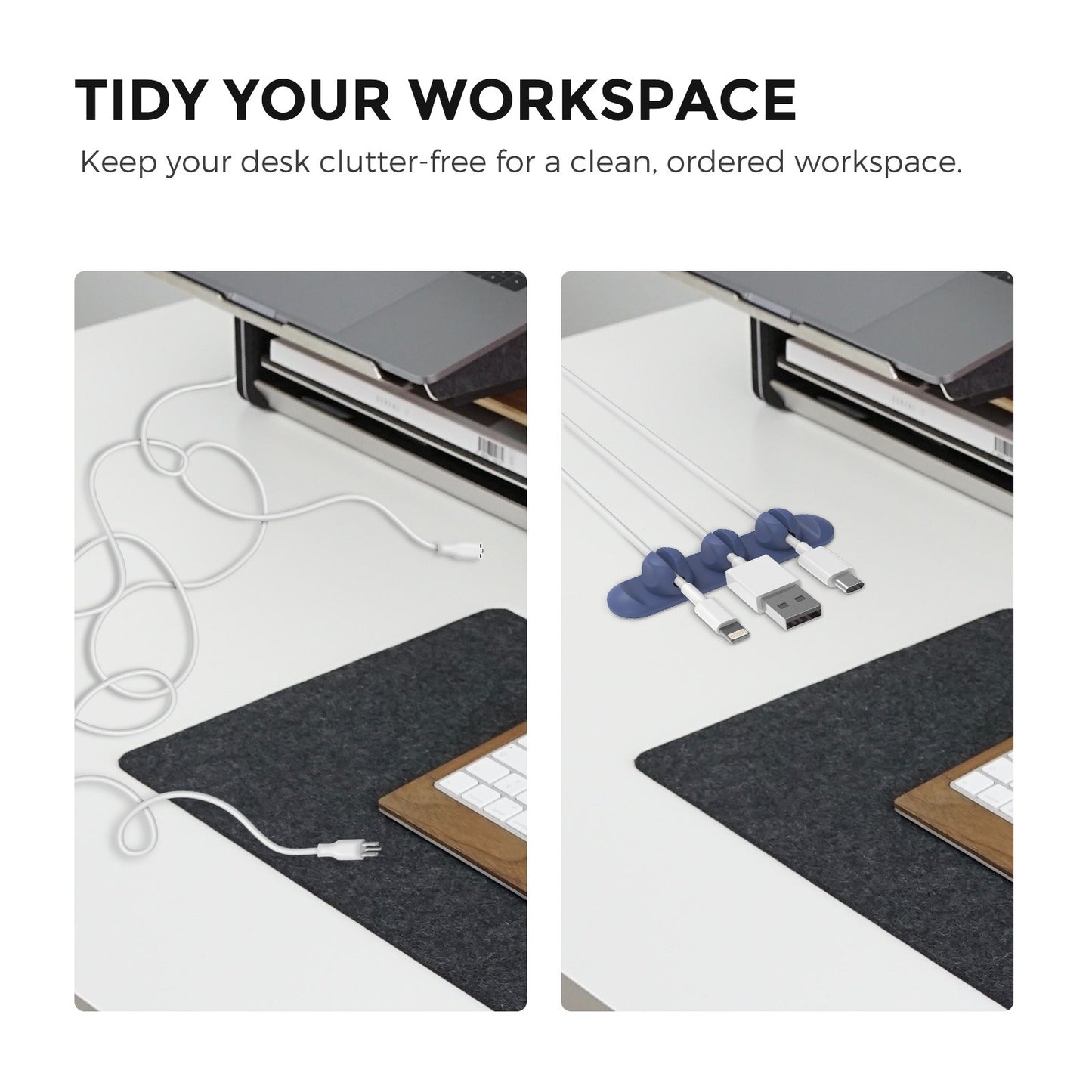 magnetic cable organizer silicone