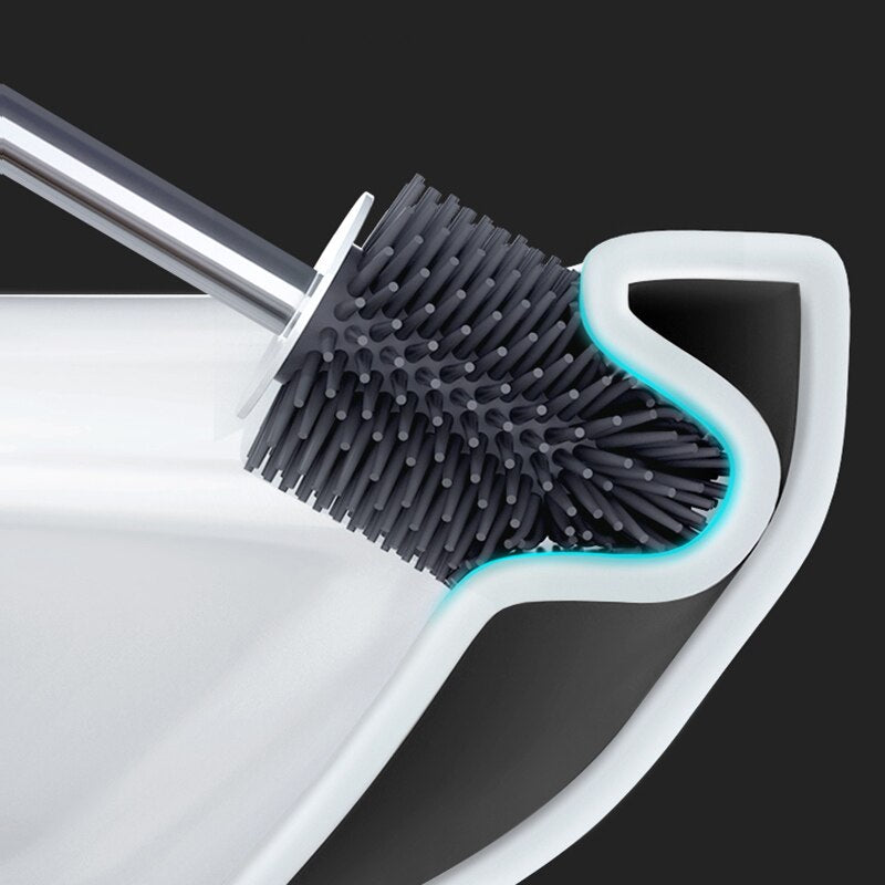 Silicone TPR Toilet Brush 2 in 1