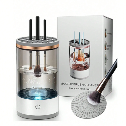 Electric Makeup Brush Cleaner Machine | Fast & Gentle | Clean Brushes in Seconds – Myjj Essentials