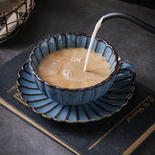 Japanese-style Ceramic Coffee Cup and saucers