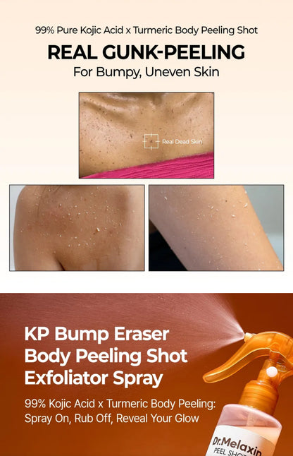 Dr. Melaxin Peel Shot is a viral Korean skincare exfoliating ampoule (available in White Rice or Black Rice) containing AHA, BHA, and PHA to remove dead skin cells, reduce blackheads, and improve radiance