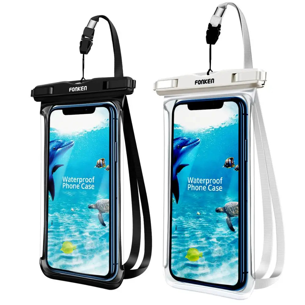 Waterproof Phone Pouch | Full-View Dry Bag for Swimming, Snow & Outdoors