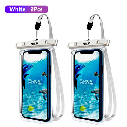Waterproof Phone Pouch | Full-View Dry Bag for Swimming, Snow & Outdoors