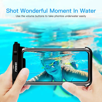 Waterproof Phone Pouch | Full-View Dry Bag for Swimming, Snow & Outdoors