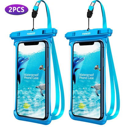 Waterproof Phone Pouch | Full-View Dry Bag for Swimming, Snow & Outdoors