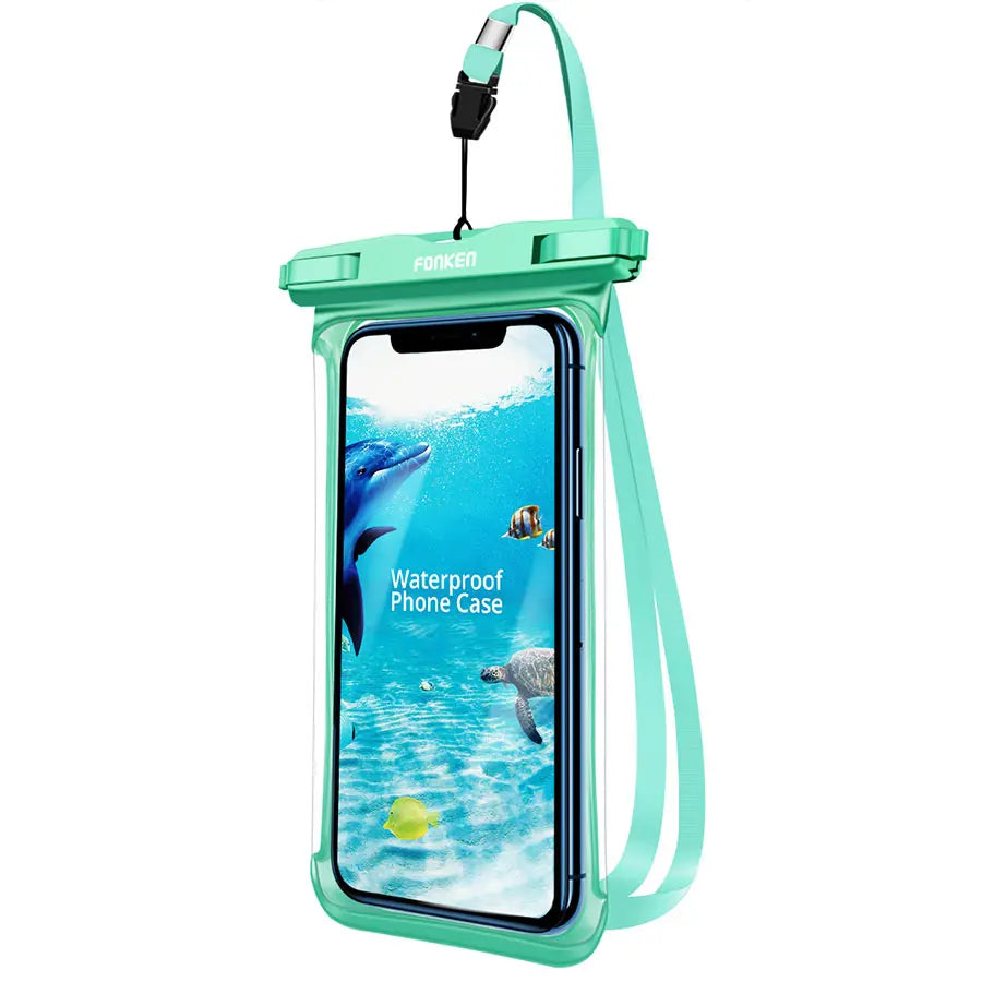 Waterproof Phone Pouch | Full-View Dry Bag for Swimming, Snow & Outdoors