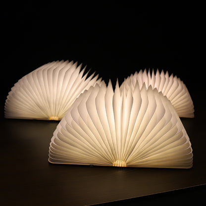 Creative Folding Book Lamp Cultural And Creative Night Light Birthday Gift Internet Celebrity Cross-Border Popular Origami Book Lamp