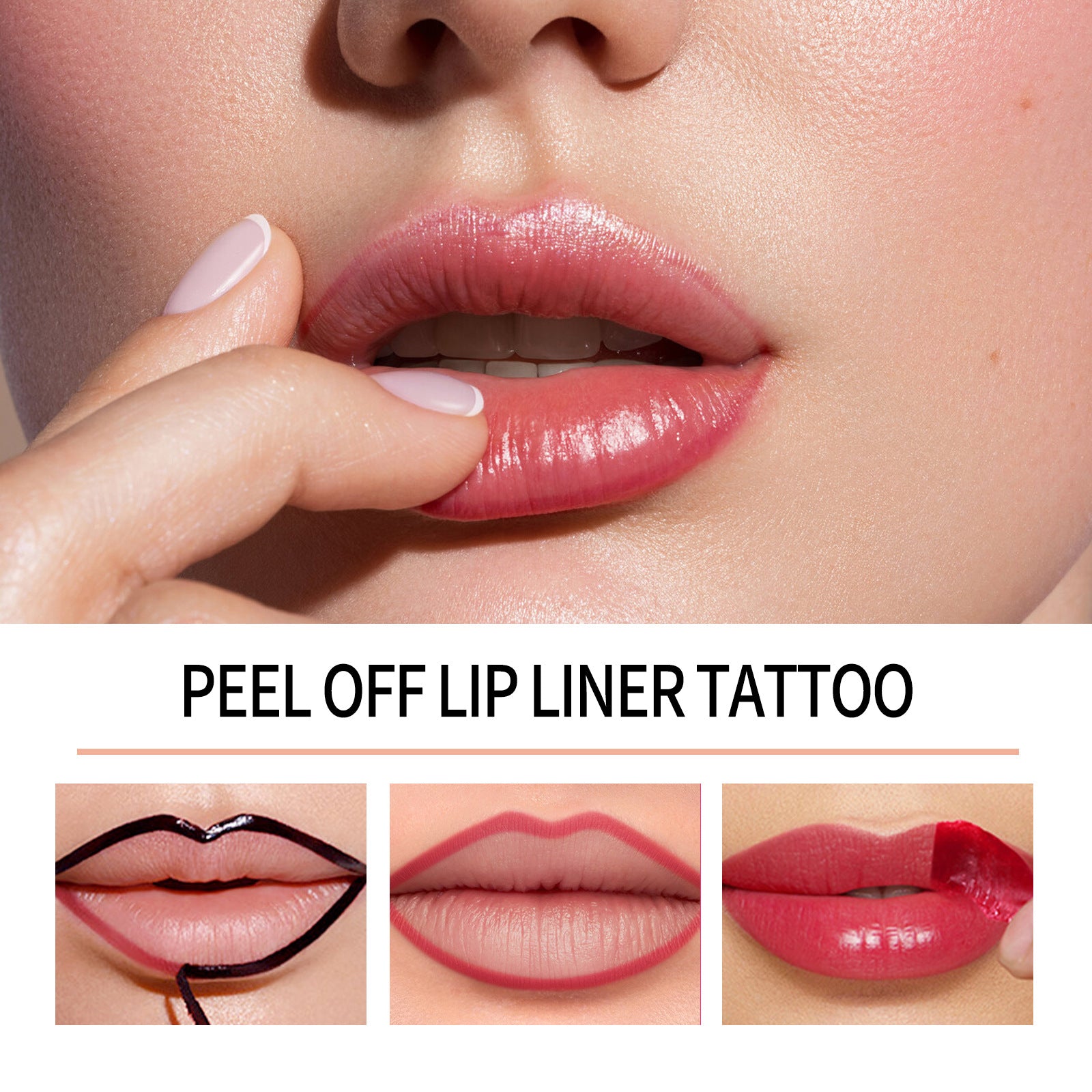 Tear Lip Liner Waterproof Lasting Non-fading Moisturizing Doodle Lip Lipstick Lip Gloss Lip Glaze Explosions Wholesale