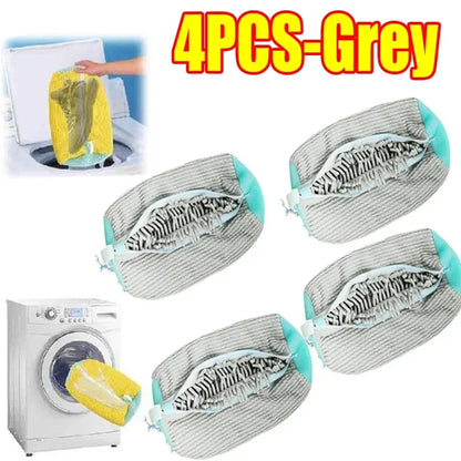 Machine Washable Shoe Laundry Bag – Durable Polyester Wash & Dry Protector