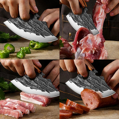 Professional Boning Knife | Ultra Sharp Forged Stainless Steel | Non-Slip Handle | Meat, Fish & Poultry