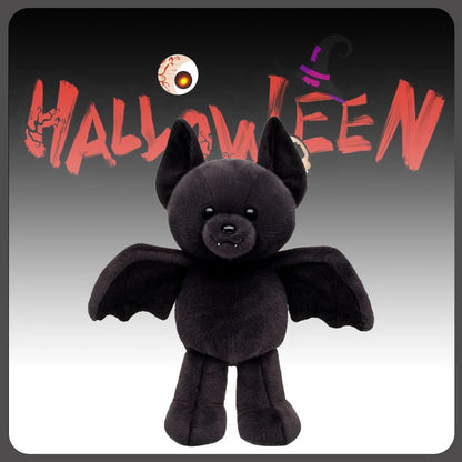 Posable Halloween Bat Plush Toy – 12in Soft Stuffed Animal for Kids