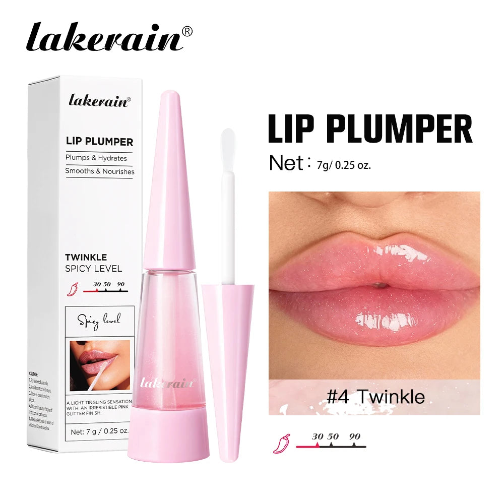 Lip Plumper Gloss | Hyaluronic Acid & Jojoba Oil | Fuller Lips Instantly | 6 Shades