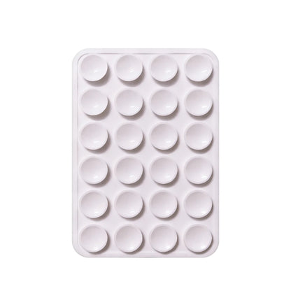 Double-Sided Suction Cup Phone Mount, Silicone Suction Phone Case Adhesive Sticky Phone Grip Hands-Free Phone Grip Phone Stand