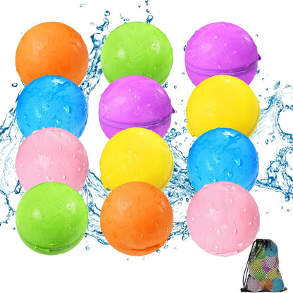 Reusable Water Balloons for Kids Pool Beach Water Toys for Boys and Girls Summer Toys for Outdoor Games Party Decoration Mariage