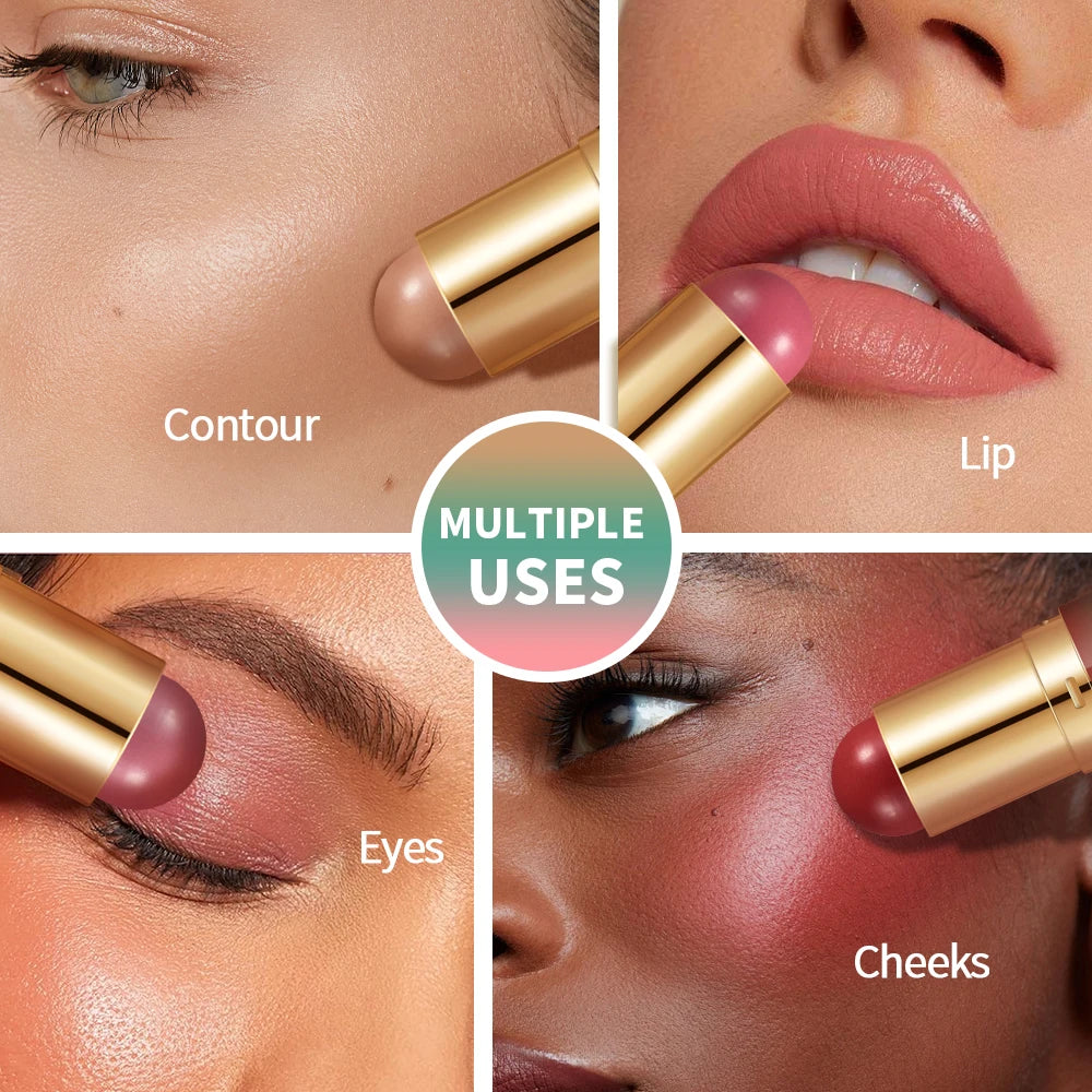 Butter Glow & Go Double-Headed Bronzer Blush Stick | Cheeks, Lips & Eyes
