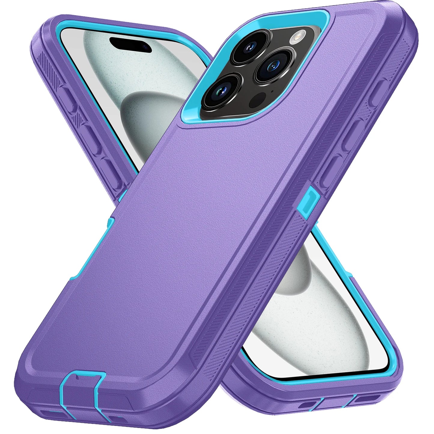Shockproof Defender Case | iPhone 7–15 Pro Max, XR, XS, SE