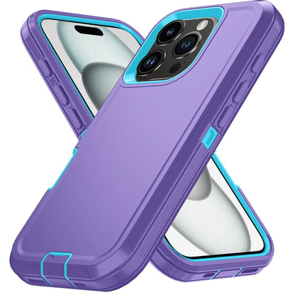 Shockproof Defender Case | iPhone 7–15 Pro Max, XR, XS, SE