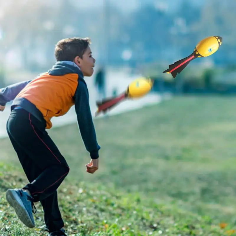 Vortex Howler Foam Football for Kids – Whistling Aero Rocket Throwing Toy for Outdoor Play & School Sports