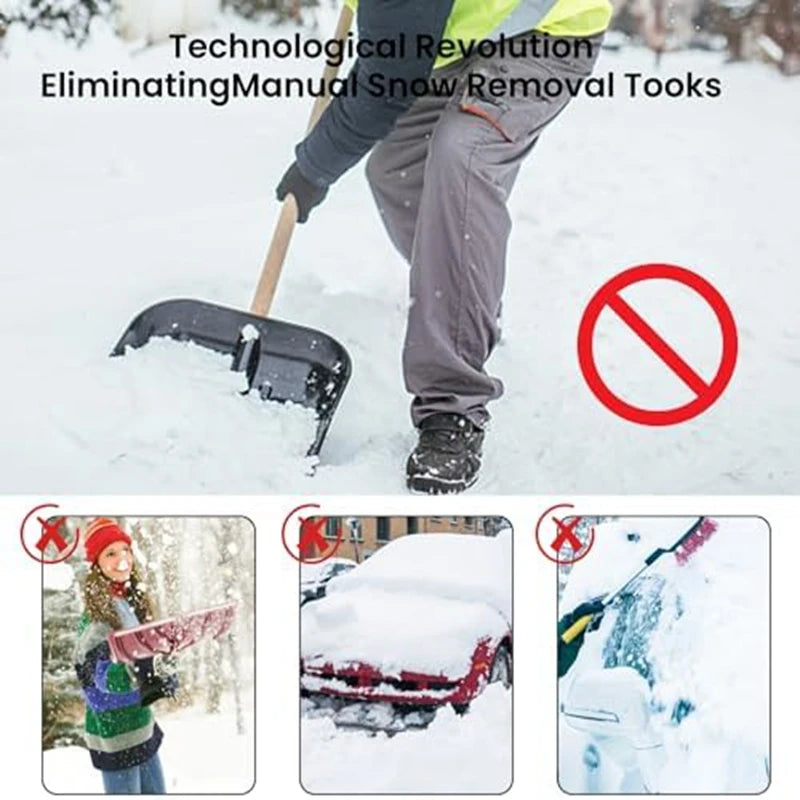 Electromagnetic Car Deicer Molecular Electromagnetic Interference Anti-Freeze Snow Removal Tool HOT