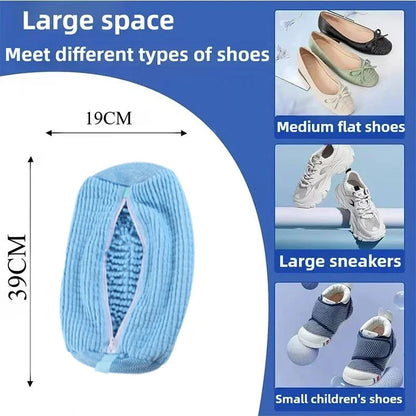 Machine Washable Shoe Laundry Bag – Durable Polyester Wash & Dry Protector