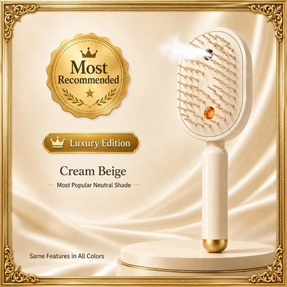 Rechargeable Nano Mist Hair Brush & Scalp Massager